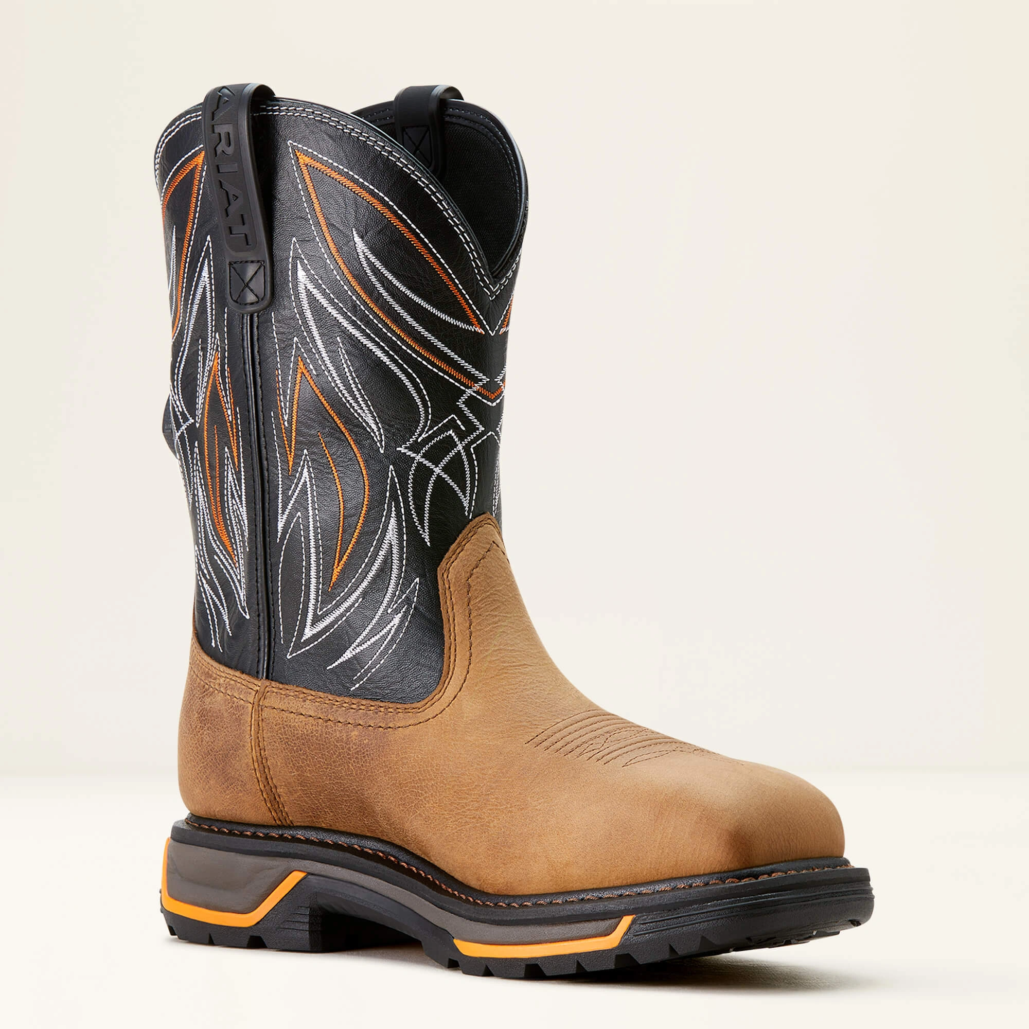 Ariat Big Rig BOA: Waterproof Western Work Boot for Blokes – Tough, Tan, & Ready