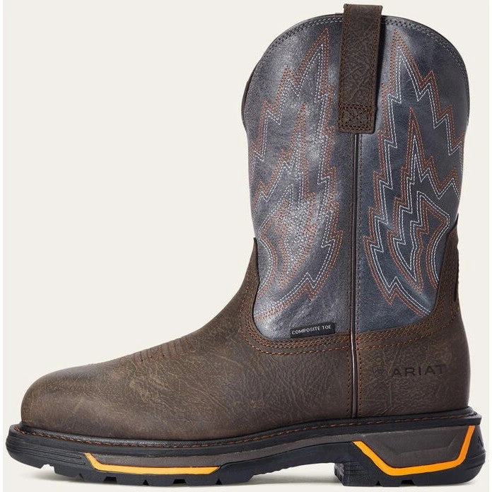 Ariat Big Rig: Bloke's Best Boots. Composite Toe, Coffee-hued. Tough, Trusted Western Wear for the Working Man.