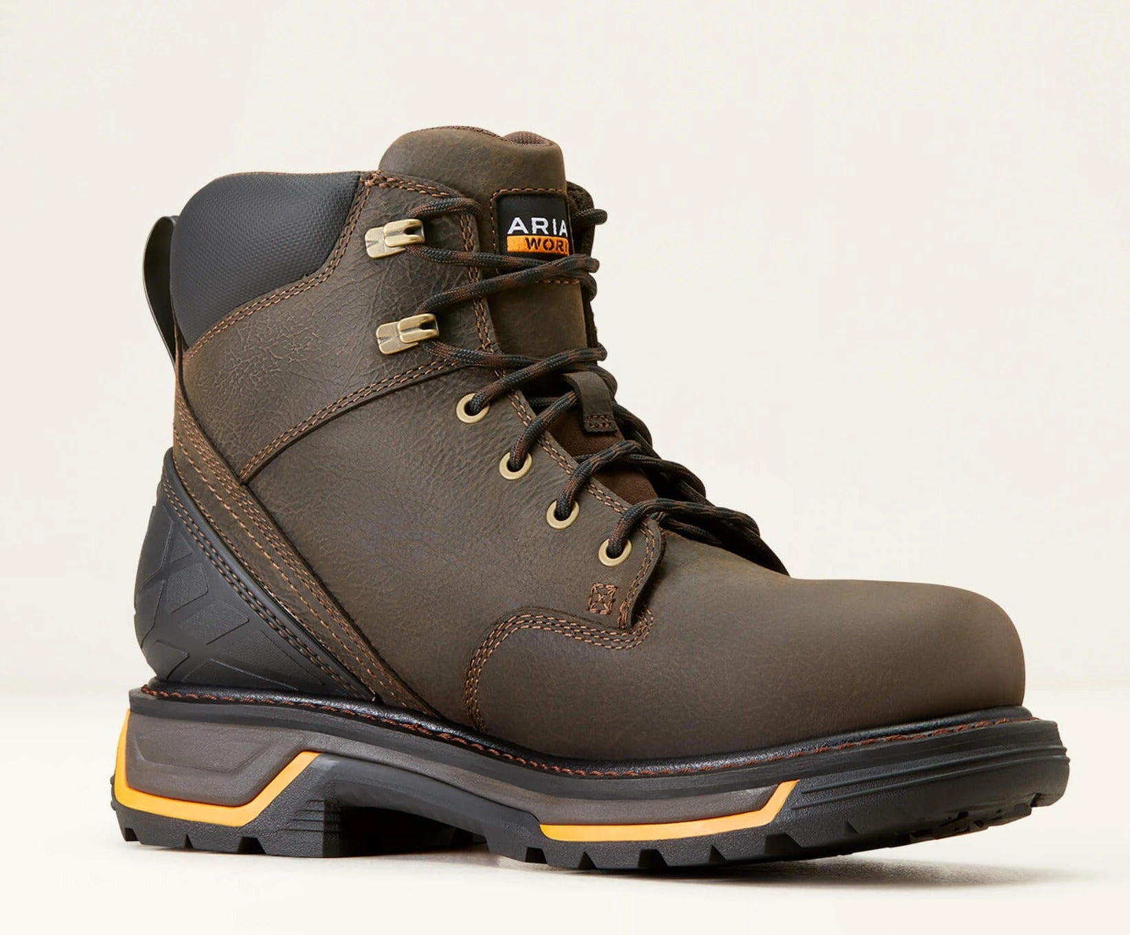 Ariat Big Rig 6: Iron Coffee boots, waterproof and ready. Tough work, comfortable feet. Aye!