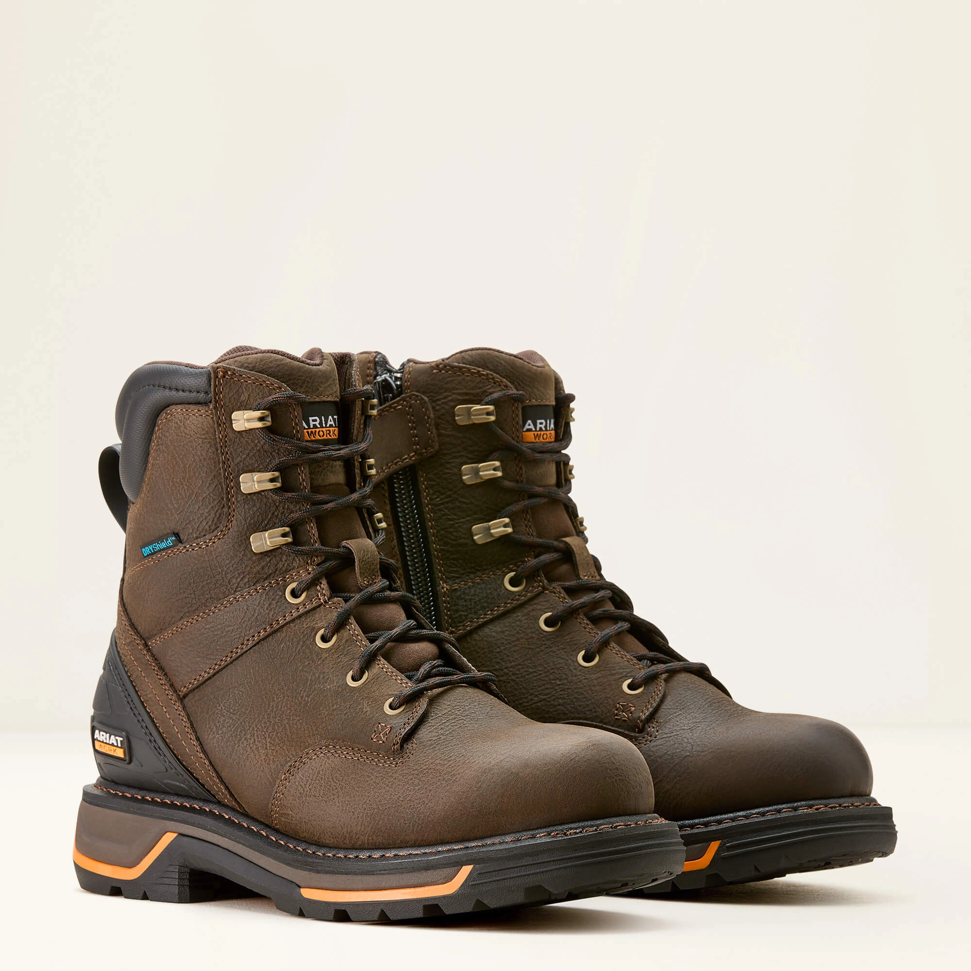 Big Rig Boots: Ariat's Rugged Waterproof Comfort. Your Coffee-Hued Adventure Starts Here.