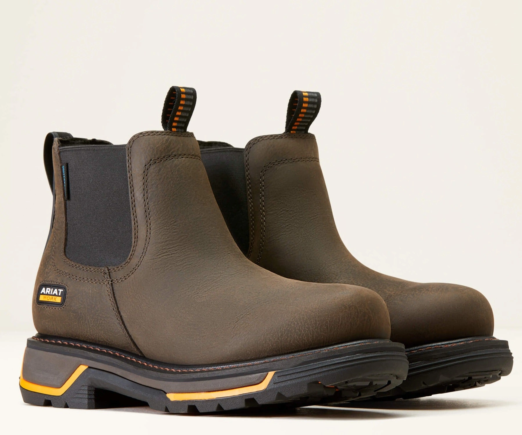 Ariat Big Rig Chelsea: Iron Coffee Warrior for Blighty's Hardest Yards. Waterproof, soft-toe, ready for anything.